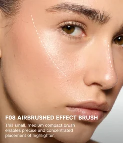 CAIA Cosmetics Sminkborstar|Highlighter<AIRBRUSHED EFFECT BRUSH F08