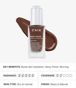 CAIA Cosmetics Serum & Ansiktsolja|Foundation<DEWY DROPS