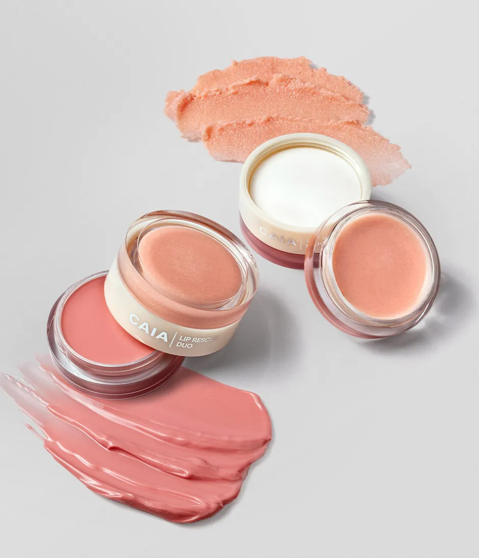CAIA Cosmetics Läppvård|Läppbalsam<LIP RESCUE DUO