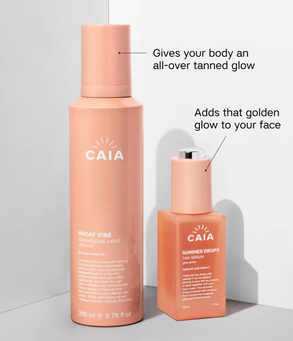 CAIA Cosmetics Hudvård|Glow Series<VACAY READY